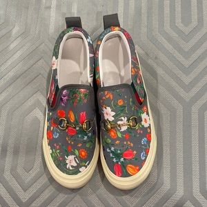 Unbranded Floral Horsebit Slip on Sneakers 40. Fit like 8.5 womens